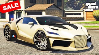 THRAX INSANE Customization amp Review  SALE  GTA 5 Online  Bugatti Divo [upl. by Enneiviv]