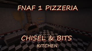 FNaF Minecraft Chisels amp Bits Build  Kitchen [upl. by Adebayo]