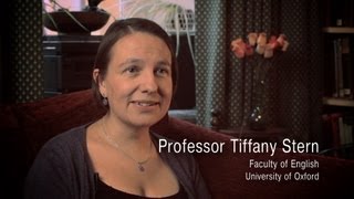 Interview with Tiffany Stern [upl. by Herod]