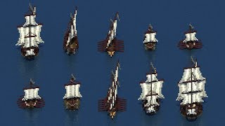 Minecraft Medieval Warship Collection [upl. by Corder]