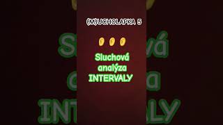 Sluchová analýza INTERVALY piano music funny cover memes animation quiz tutorial [upl. by Thomasine786]