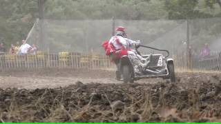 French championship sidecarcross Huismes 04092016 [upl. by Megargee]