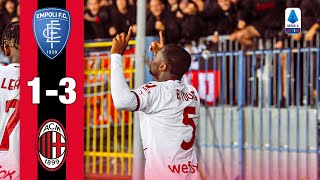 BalloTouré stoppage time delight  Empoli 13 AC Milan  Highlights Serie A [upl. by Lea]