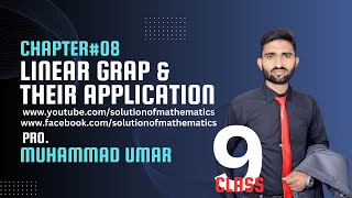 Chapter8 Linear Graphs amp their applications  Class 9 by Muhammad Umar [upl. by Sybil]