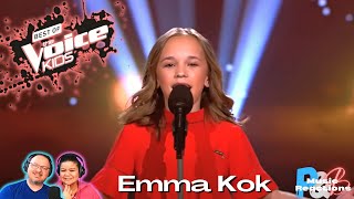 Emma Kok quotThe Best Of The Voice Kids  Her journeyquot Part 2 Voice Netherlands  Couples Reaction [upl. by Idham378]