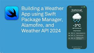 Part 1 Creating a Weather App using SwiftUI Codable amp Alamofire 2024 [upl. by Shaff]