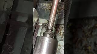 Satisfying Thread shortsfeed automobile metalmachine lathemachine [upl. by Scrivens662]