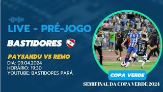 PRÉJOGO  CLUBE DO REMO VS PAYSANDU  COPA VERDE [upl. by Ailana238]