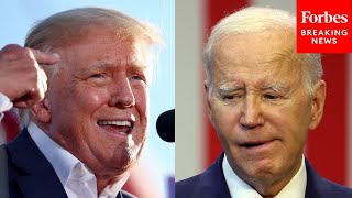 WATCH Crowd Shocked By Diss Donald Trump Makes About Joe Biden [upl. by Pinchas]