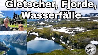 234 Gletscher Fjorde Wasserfälle Norwegen 2024 [upl. by Adnale]