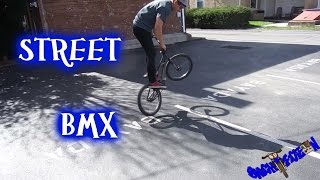 Street BMX with the crew  Framed attack XL 20quot [upl. by Nivaj597]