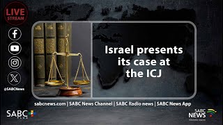 Israel presents its case at the ICJ [upl. by Shepp542]