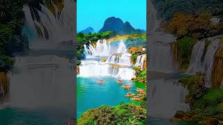 China Travel Natures Spectacular Masterpiece  Detian Waterfall [upl. by Wira154]