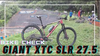 BIKECHECK GIANT XTC SLR 275 [upl. by Aeslehs275]