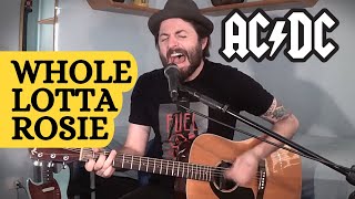 ACDC  Whole Lotta Rosie Acoustic Cover on Spotify [upl. by Zanze]