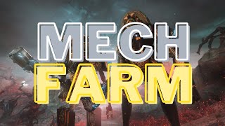 Warframe  Necramech Farming Guide [upl. by Annaierb440]