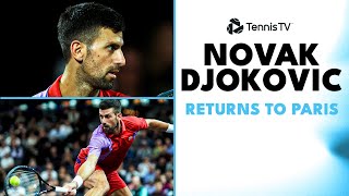 Novak Djokovic Returns To Paris vs Tomas Etcheverry  Rolex Paris Masters 2023 Highlights [upl. by Dusty321]