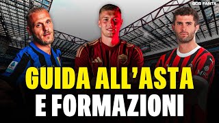 🚨 GUIDA ALL’ASTA PER IL FANTACALCIO 202425 E FORMAZIONI [upl. by Bentlee260]