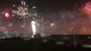 WOW NYE 2023 Fireworks Waipahu HI [upl. by Sivatco696]