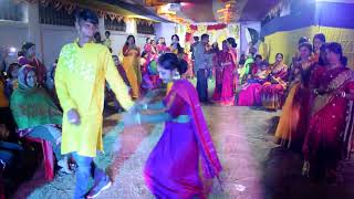 Shipra weading dance 2024 Priyanka beye 2024 Jhora Mondal Beye 2024 par naogaon beye [upl. by Ahsinac997]