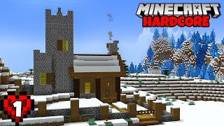 Lets Play Minecraft HARDCORE  A New Beginning  Episode 1 [upl. by Aserret277]