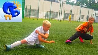 ⚽ Как правильно разминаться перед Футбольной Тренировкой How to warm up before Football Training [upl. by Eirehc]