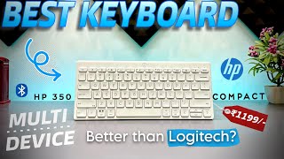 HP 350 Multi Device Bluetooth Keyboard  Best Wireless Keyboard  The Tech Stuff [upl. by Peadar]