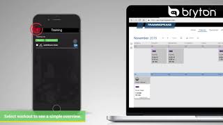 Bryton App TrainingPeaks [upl. by Gawlas]