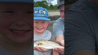 4 Year Olds First Speckled Trout [upl. by Hokanson410]