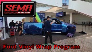 2023 SEMA Ford Performance Vinyl Wrap Program [upl. by Patterman635]