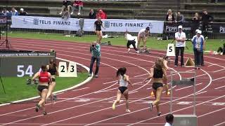 400m Frauen Vorprogramm Lauf 1  Regensburg 25052024 [upl. by Brina]