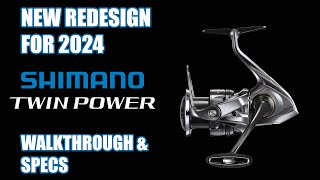 2024 SHIMANO TWIN POWER FE REDESIGN  COMPLETE WALKTHROUGH [upl. by Smalley]