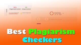 Top 5 Best Plagiarism Checkers 2024  Accurate amp Free Tools Reviewed [upl. by Ontine]