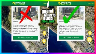 GTA 5 Online The Contract DLC Update  THE AGENCY BEST Locations MUST HAVE Upgrades amp Much MORE [upl. by Londoner]