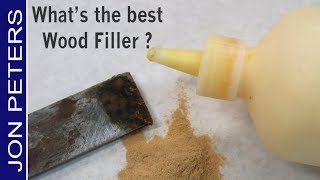 The Best Wood Fill  Wood Filler  What I Use and Why [upl. by Hurd]