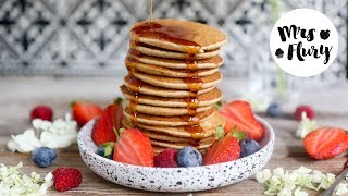 Gesunde Pancakes mit nur 3 Zutaten  vegan [upl. by Shaper]