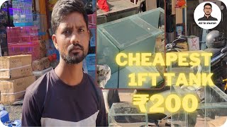 You wont believe the price of aquarium tank in Kurla Fish Market [upl. by Tresa]