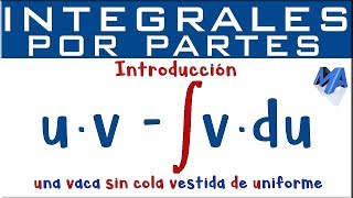 Integración por partes  Introducción [upl. by Grose]