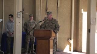 MG Gary Volesky Remarks March 8 2016 [upl. by Warila]