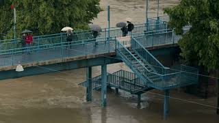 Hochwasser Saarbrücken Mai 2024 [upl. by Eilyk]