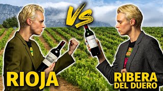 RIOJA vs RIBERA DEL DUERO Comparing amp Tasting Two Amazing Spanish Wine Regions [upl. by Sulienroc]