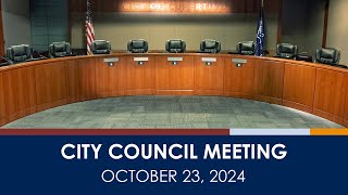 Cupertino City Council Meeting  October 23 2024 [upl. by Farra579]