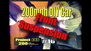 200mph Home Built LoCost Car Front Suspension Mounts [upl. by Erreip966]