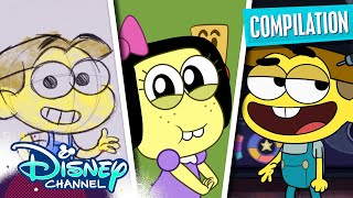 Big City Greens Broken Karaoke Chibi Tiny Tales How Not To Draw amp Theme Song Takeover Compilation [upl. by Akanke]