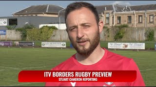 ITV BORDERS RUGBY PREVIEW  KELSO K7s CHAMPIONS  MURRAY HASTIE INTERVIEW  17524 [upl. by Amlas]