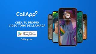 ¡Personaliza tu Tono de Video 🚀 Identificador Bloqueo de Spam y Grabación con CallApp [upl. by Gnolb]