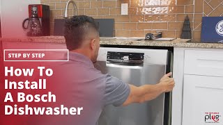 How To Install a Bosch Dishwasher  Installation [upl. by Parrisch]