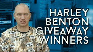 The Winners of the quotHappy New Gearquot Harley Benton Giveaway [upl. by Emyam]