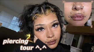 piercing tour  pain rating and experience [upl. by Lrat]