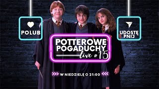 Potterowe pogaduchy 15  Live HARRY POTTER  Strefa Czytacza [upl. by Sharia485]